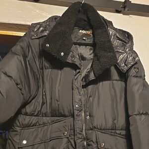 Big Chill Men's Black Puffer Jacket